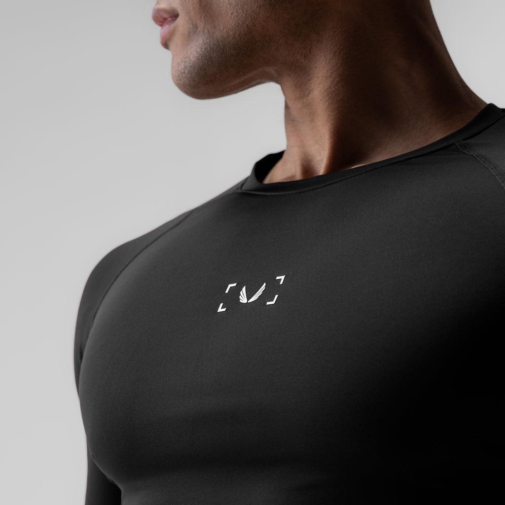 1027. WarpFlexx-Lite® Half-Sleeve Baselayer - Crimson Product Image