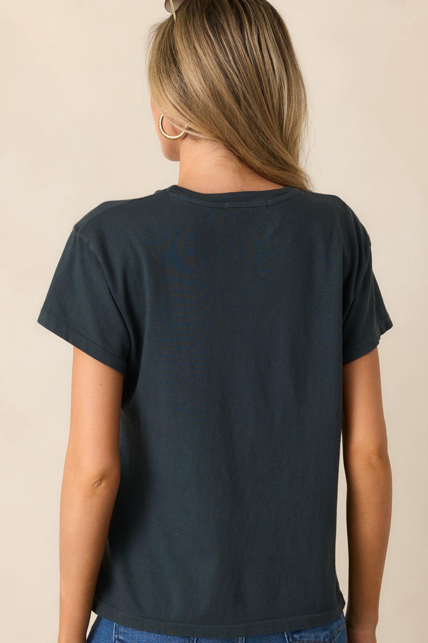 Red Hot Chili Peppers Vintage Black Asterisk Tour Tee Product Image