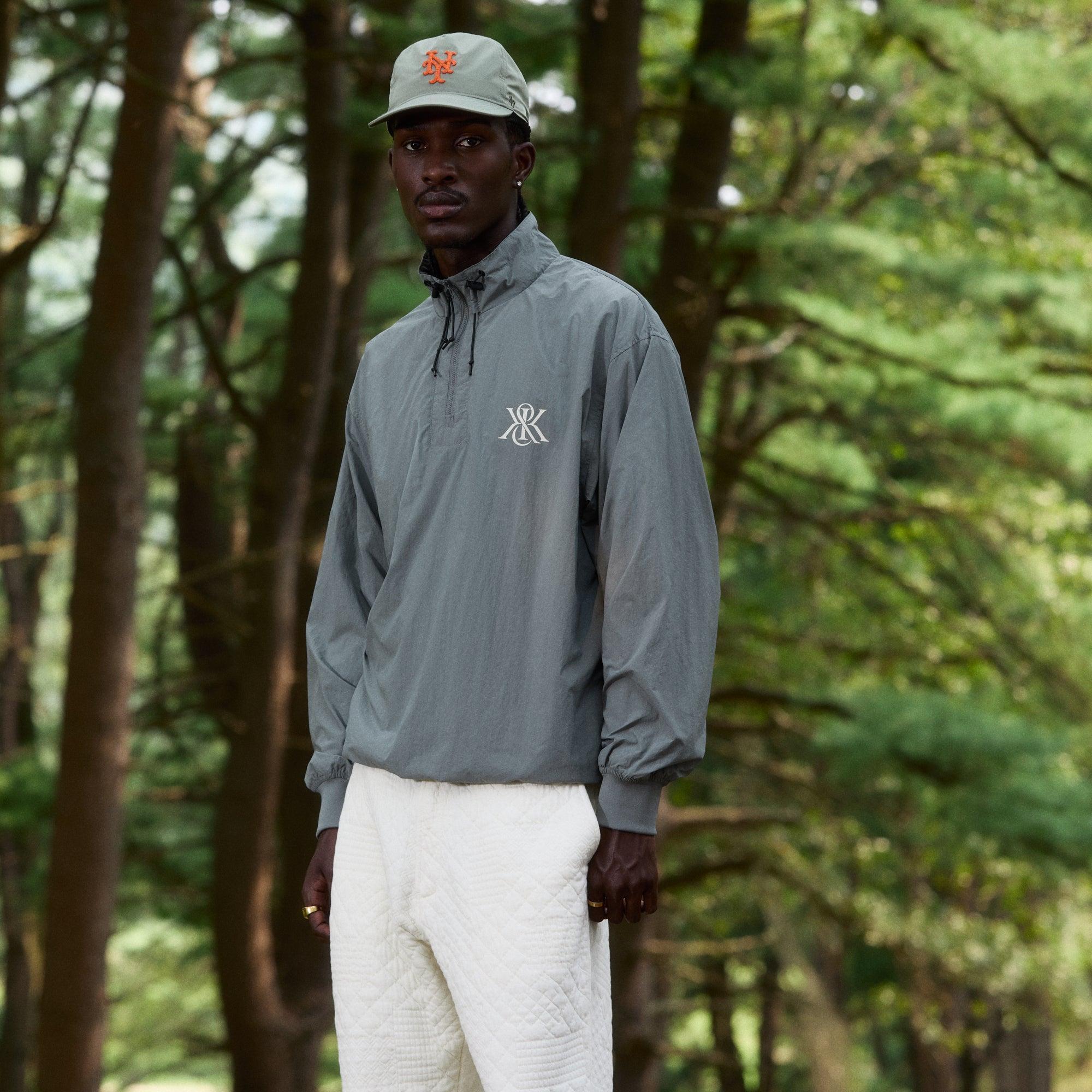 Kith Paper Nylon Ryder Quarter Zip - Island Male Product Image