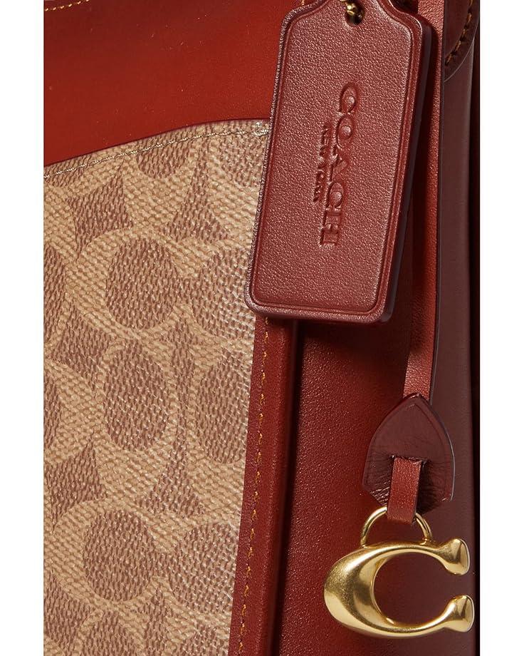Coated Canvas Signature Cary Shoulder Bag Product Image