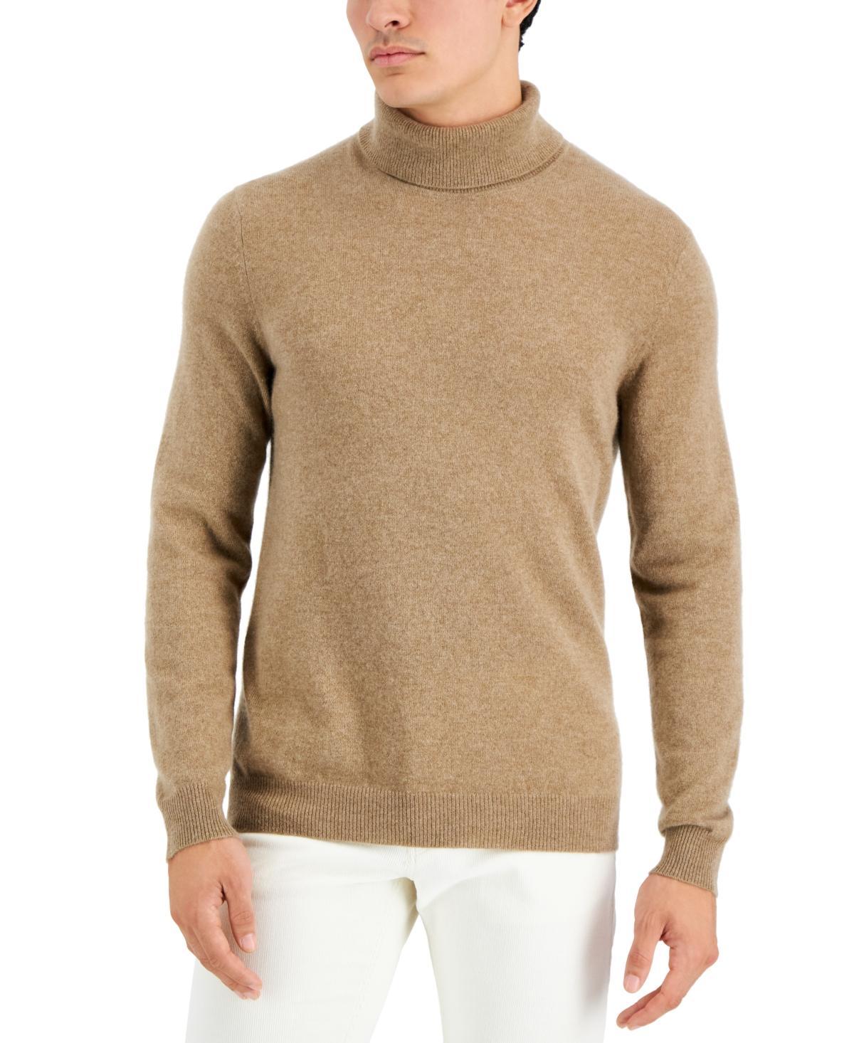 Club Room Mens Cashmere Turtleneck Sweater, Created for Macys Product Image