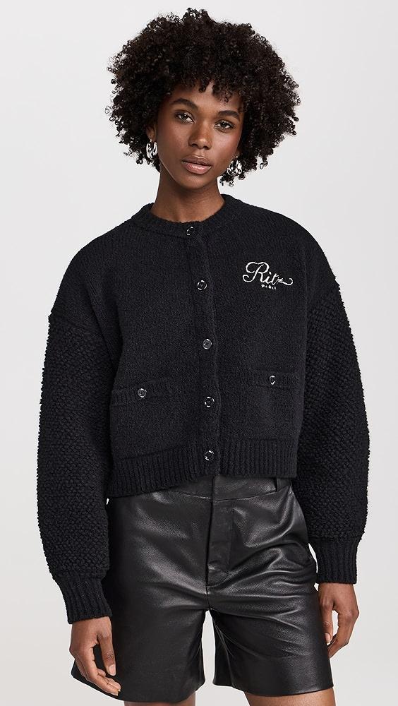 FRAME FRAME x Ritz Women’s Mixed Stitch Sweater | Shopbop Product Image
