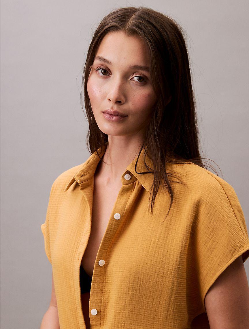 Cotton Viscose Gauze Romper Product Image