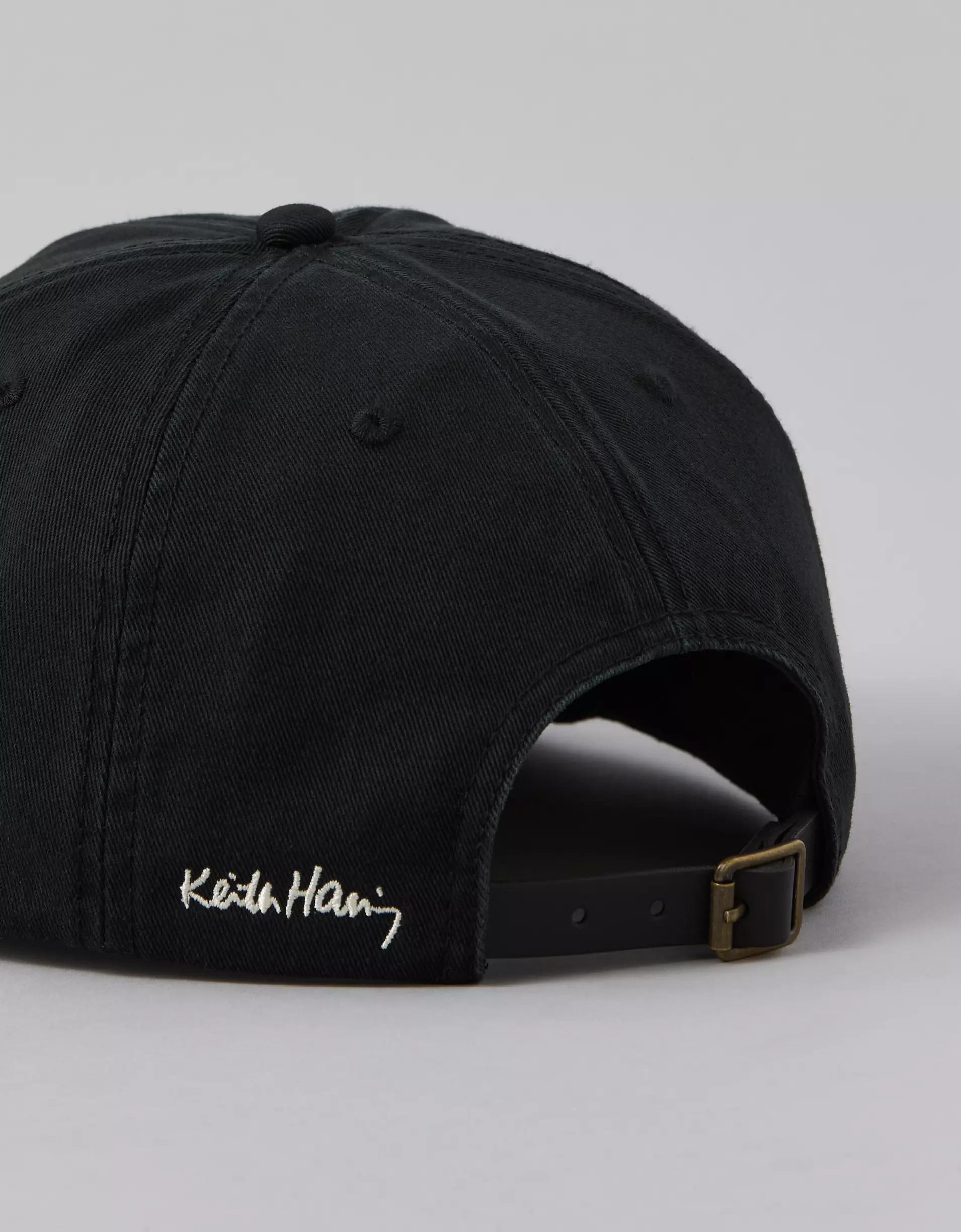 AE Embroidered Keith Haring Dad Baseball Hat Product Image