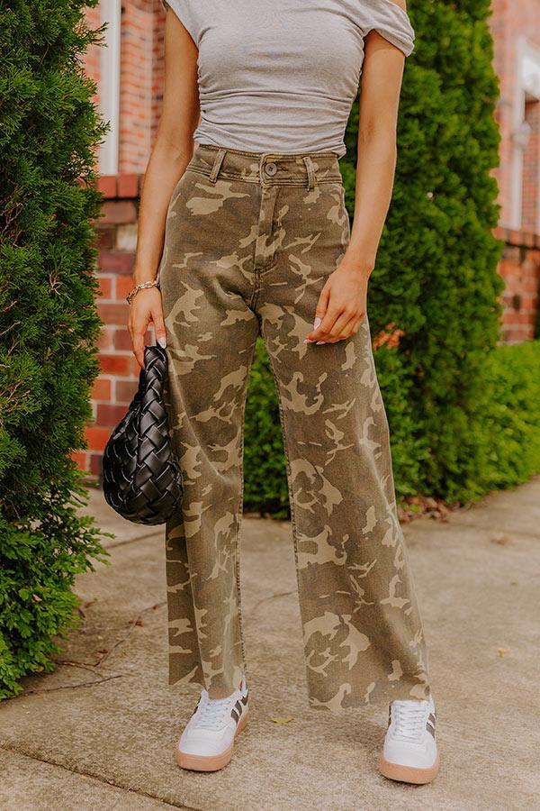 The Kim High Waist Straight Leg Pants Product Image