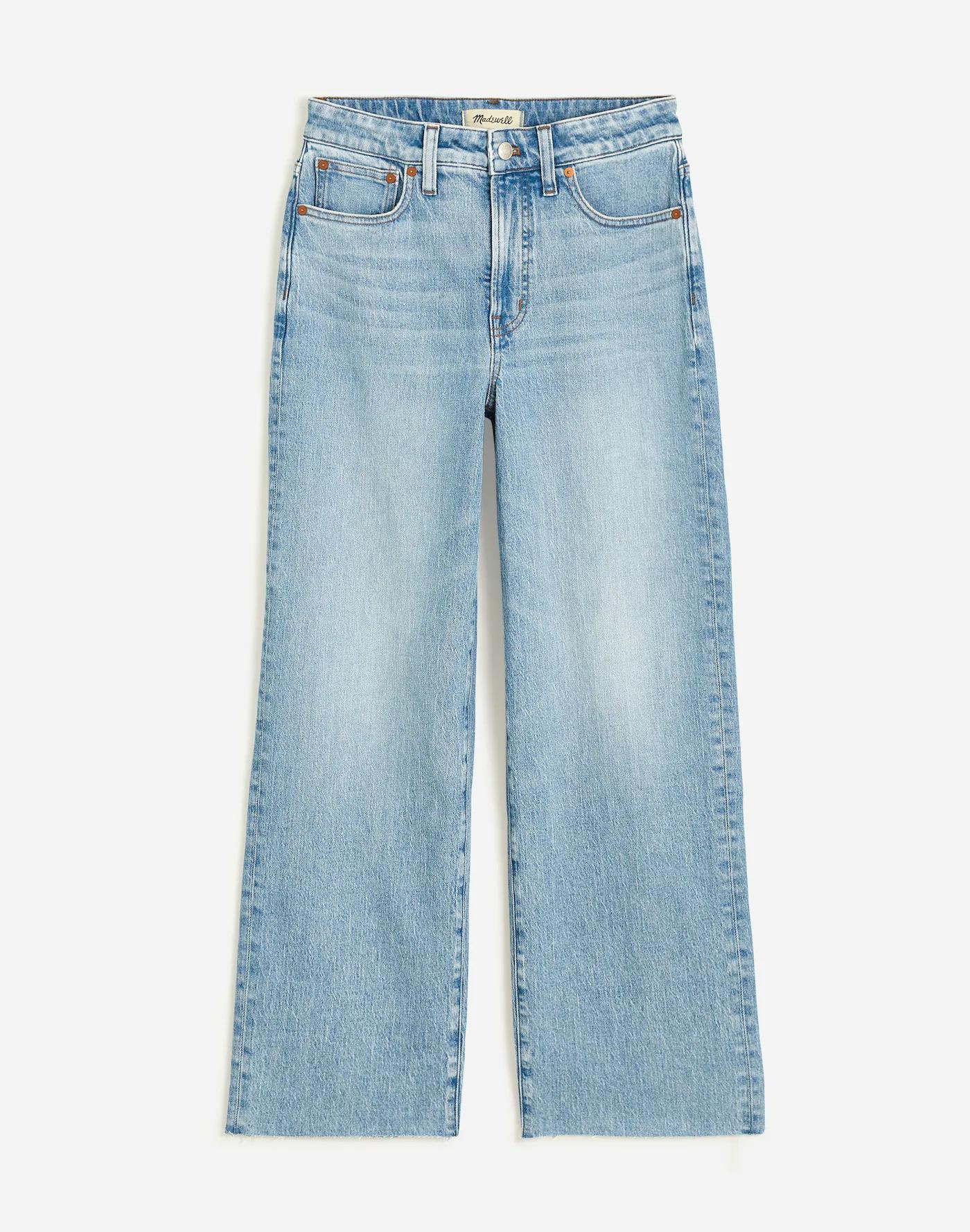 The Tall Curvy Perfect Vintage Wide-Leg Crop Jean Product Image