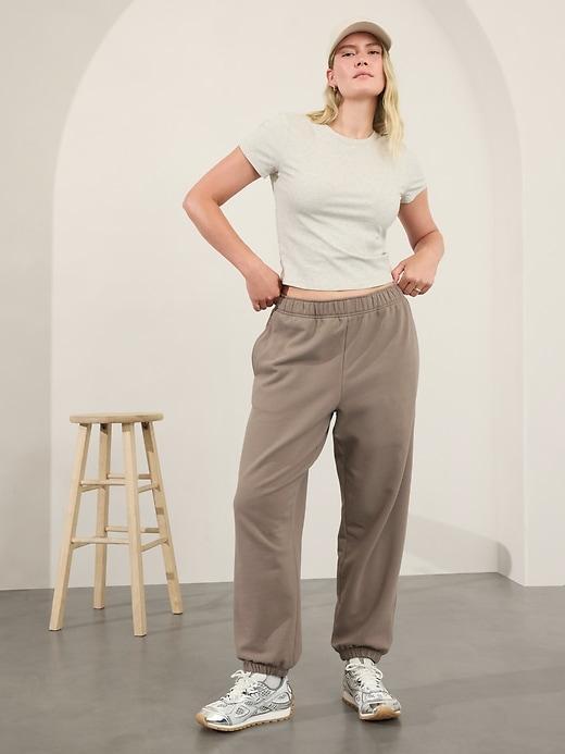 Forever Fleece High Rise Piping Jogger Product Image