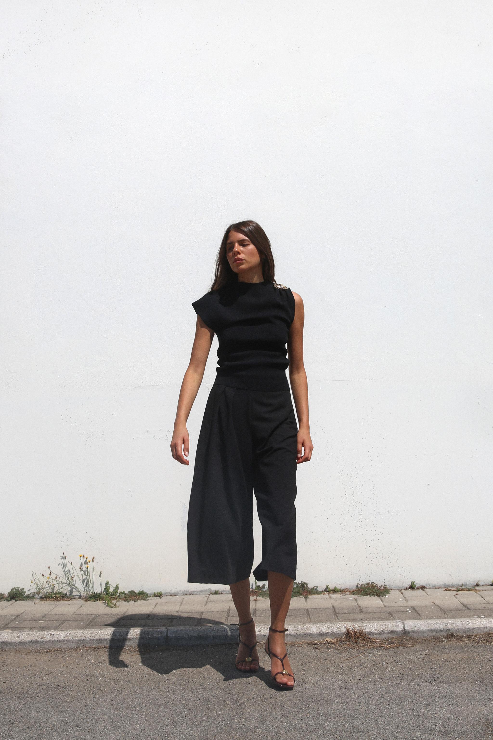 PLEATED CULOTTES Product Image