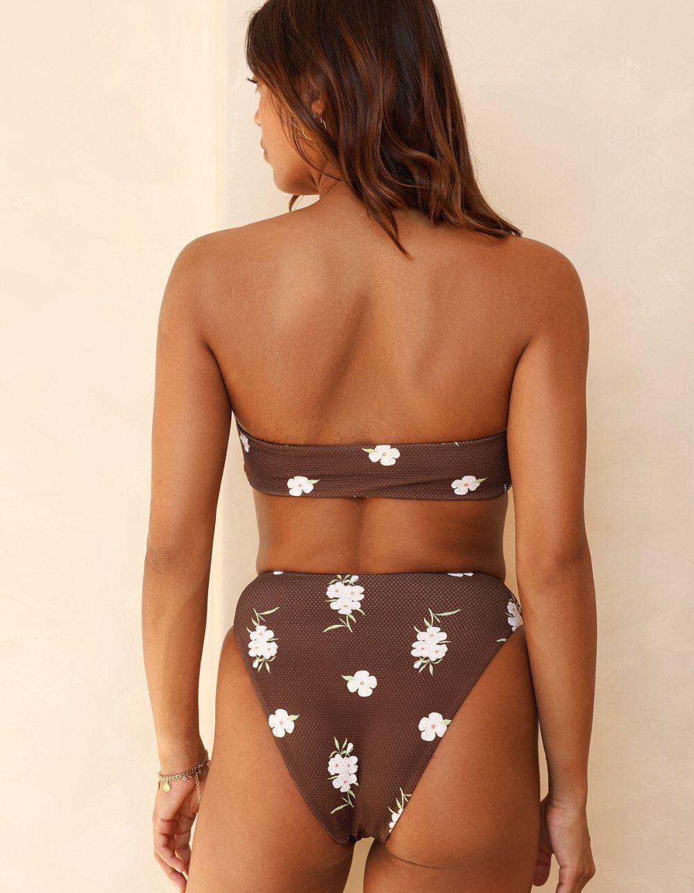 DIPPIN' DAISY'S Seashore High Waist Cheeky Bikini Bottoms Product Image
