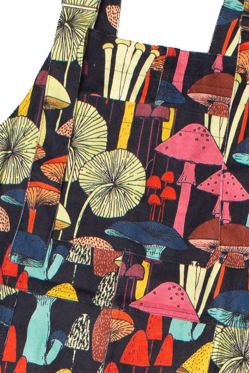 Mushroom Patterned Overalls Product Image