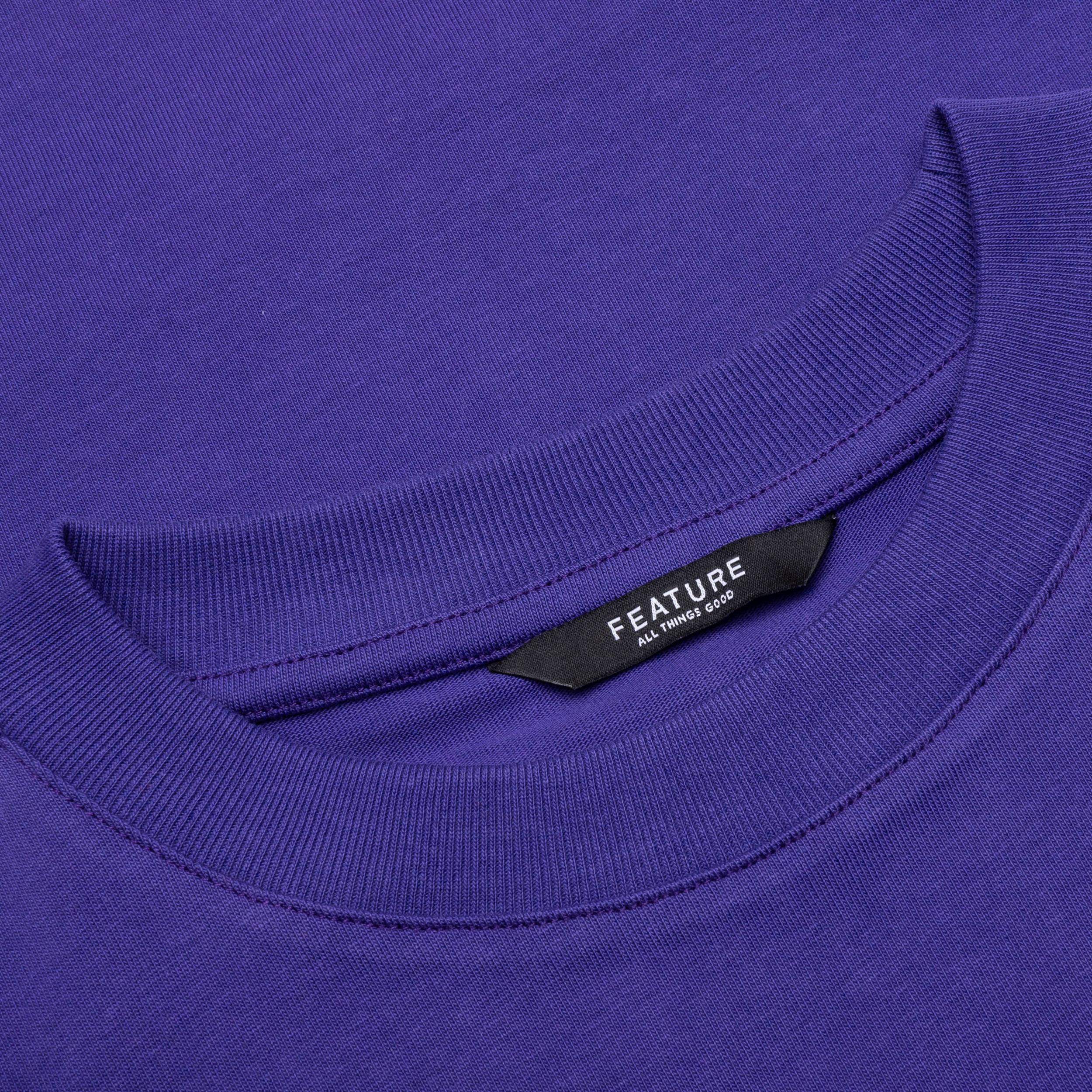 Feature x Bape College Relaxed Fit Tee - Black Male Product Image
