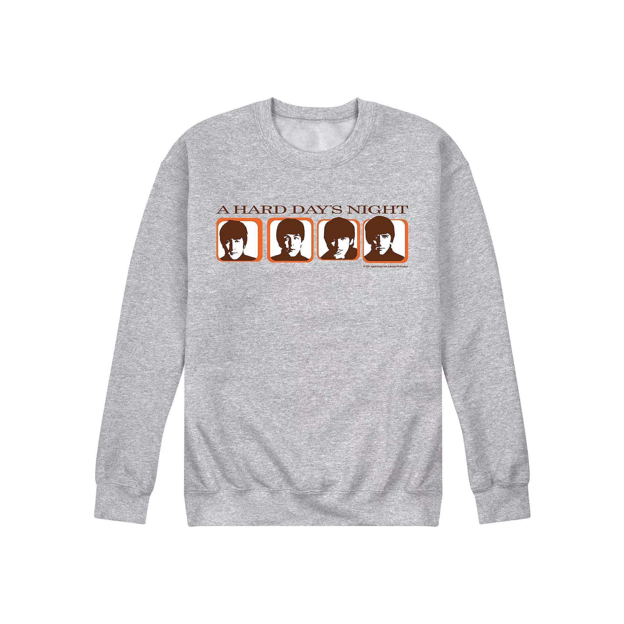 Mens The Beatles Hard Days Night Sweatshirt Product Image