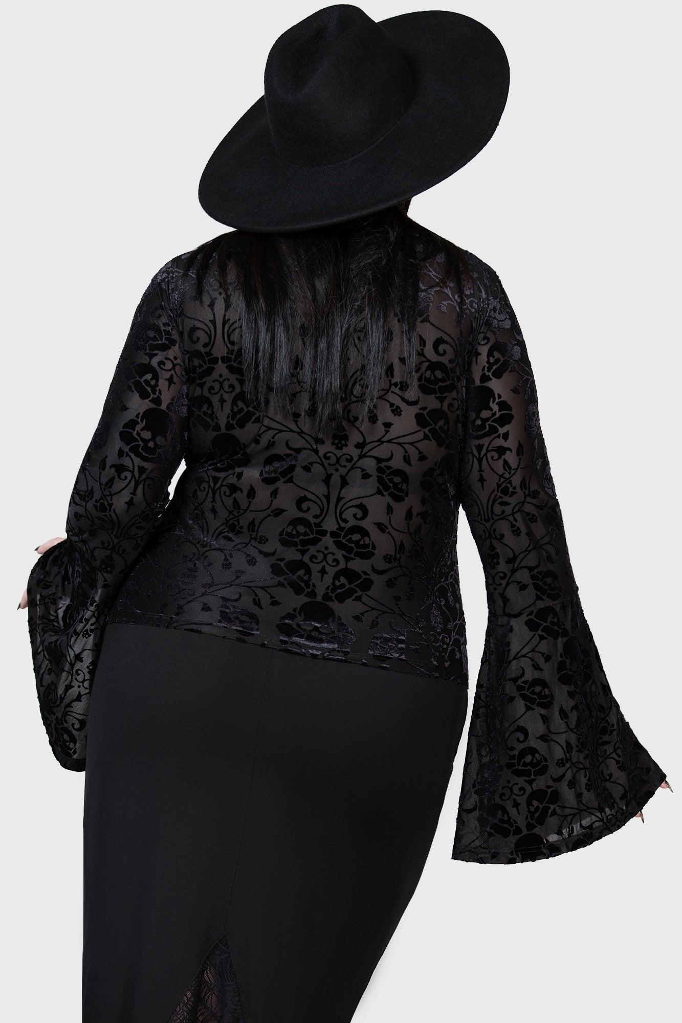 Woodland Gleam Long Sleeve Top [PLUS] Female Product Image