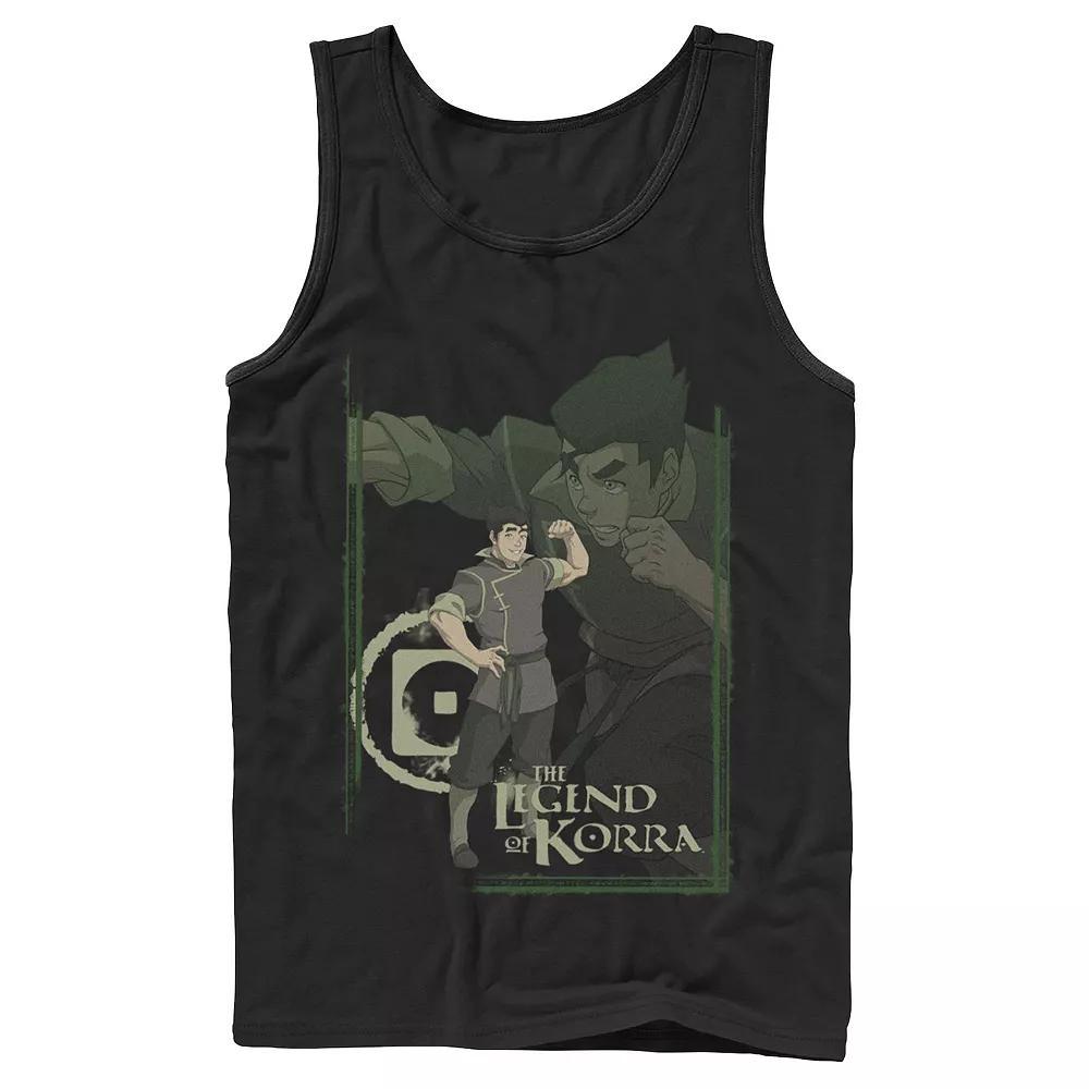Mens Nickelodeon The Legend Of Korra Bolin Collage Poster Tank Top Product Image