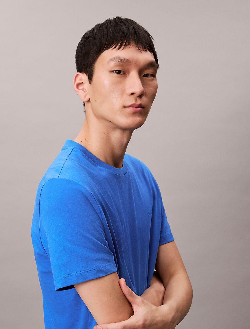 Calvin Klein Mens Liquid Touch Crewneck T-Shirt Product Image