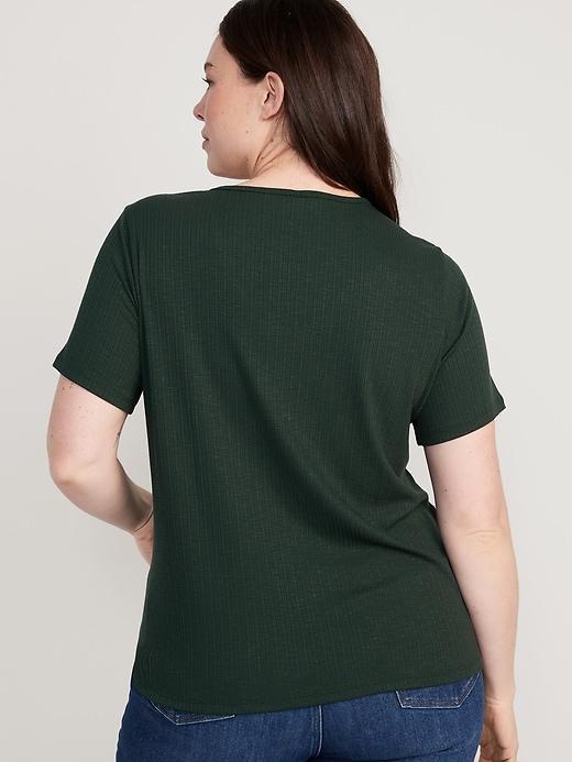 Luxe V-Neck T-Shirt Product Image