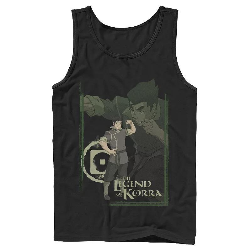Mens Nickelodeon The Legend Of Korra Bolin Collage Poster Tank Top Product Image