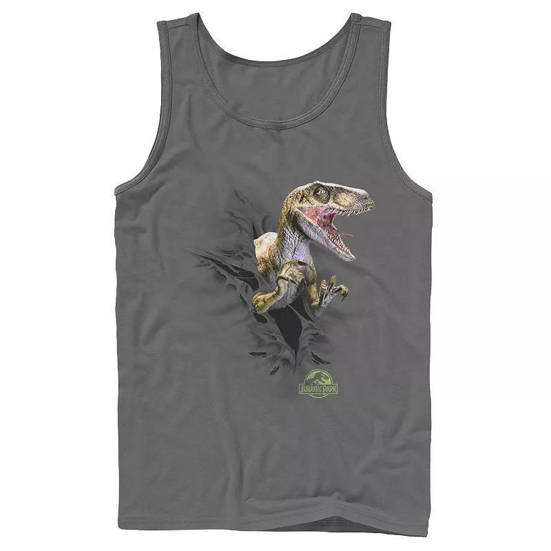 Men's Star Wars The Mandalorian The Child Purple Smoke Tank Top, Size: Small 36, Grey Product Image
