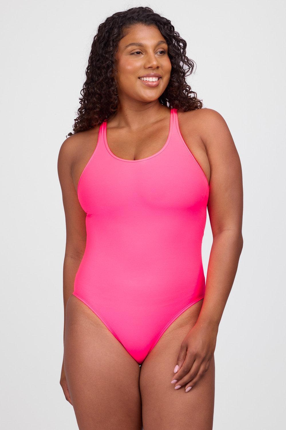 Betty One Piece Swimsuit - Hot Pink Female Product Image