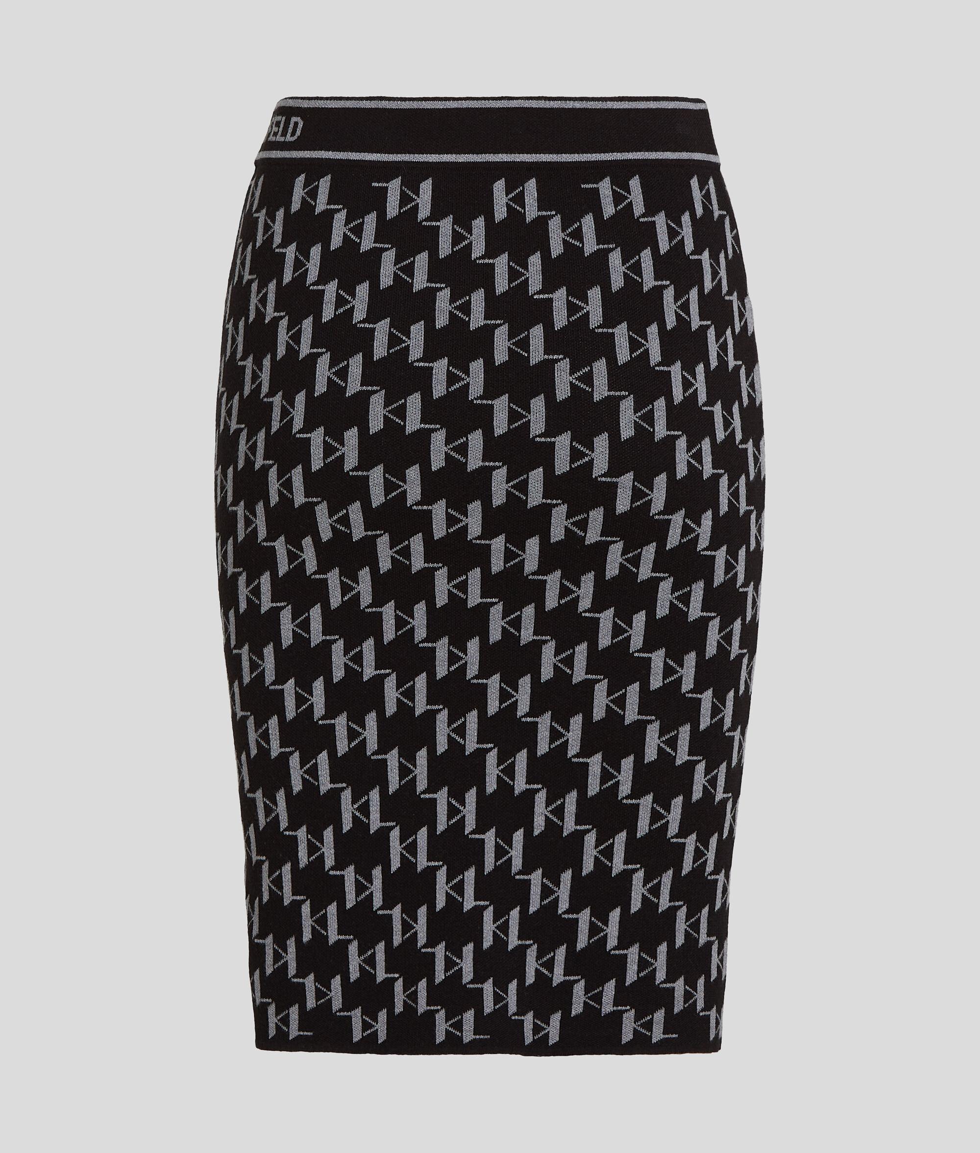 MONOGRAM KNIT SKIRT Product Image