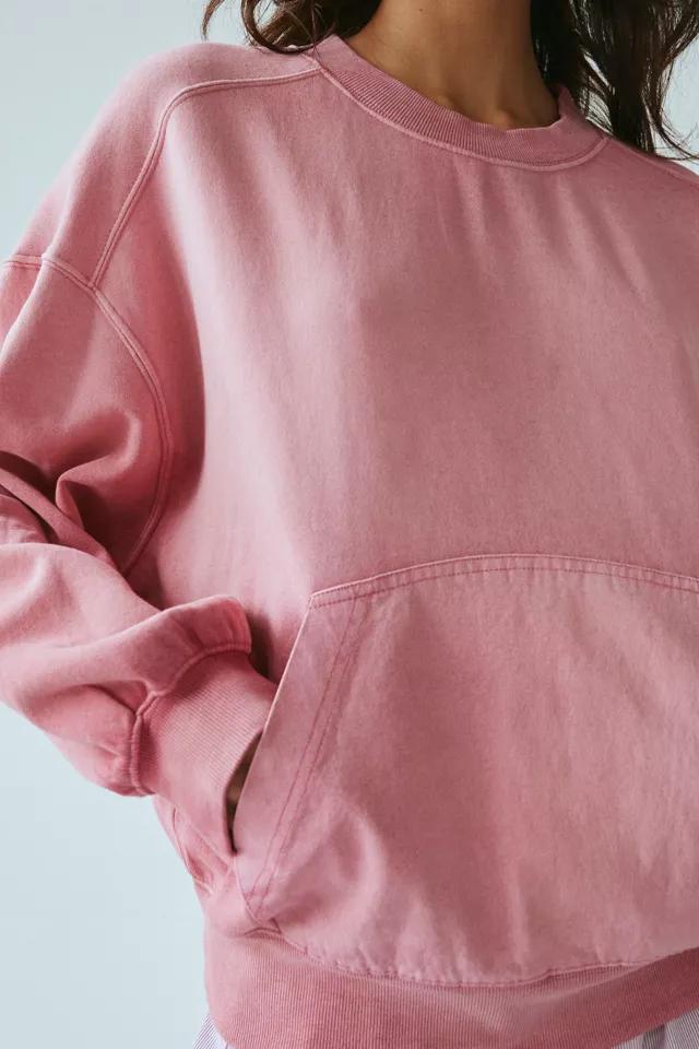 BDG Tasha Slouchy Crew Neck Pullover Product Image