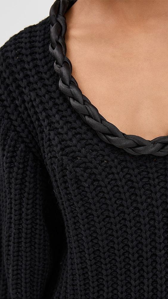 Aje Entwined Oversized Knit | Shopbop Product Image