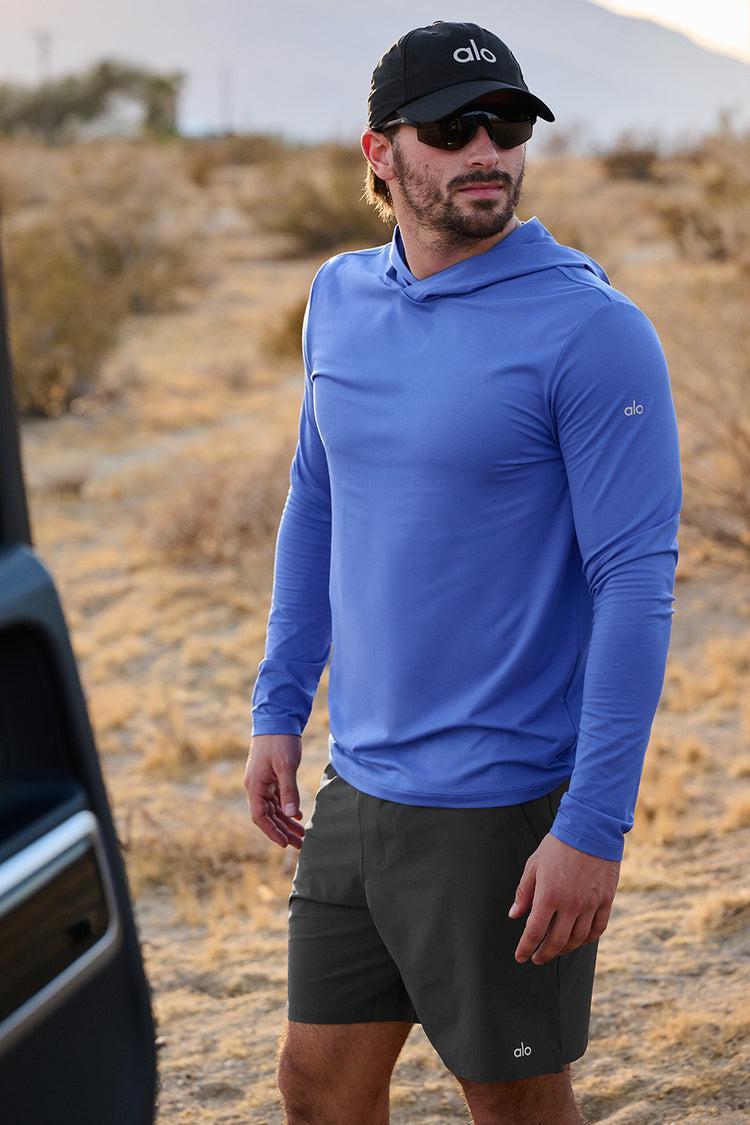 Conquer Reform Long Sleeve With Hood - Marathon Blue Product Image