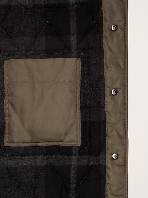 Oversized Quilted Carcoat Product Image
