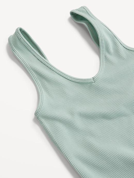 Rib-Knit Seamless Tank Top Product Image