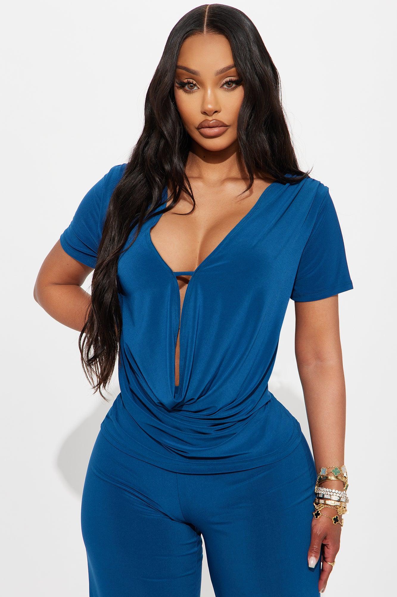 La Rosalinda Pant Set - Teal Product Image