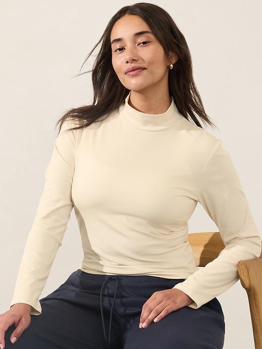 Signature Rib Turtleneck Product Image
