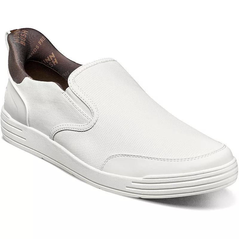 Nunn Bush® KORE City Walk EZ Hands Free Men's Slip-On Shoes, Size: 9.5 Wide, White Product Image
