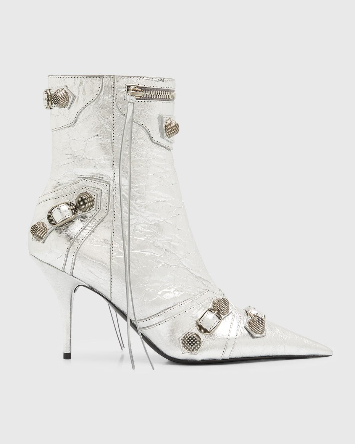 Womens Cagole 90mm Booties Metallized Product Image