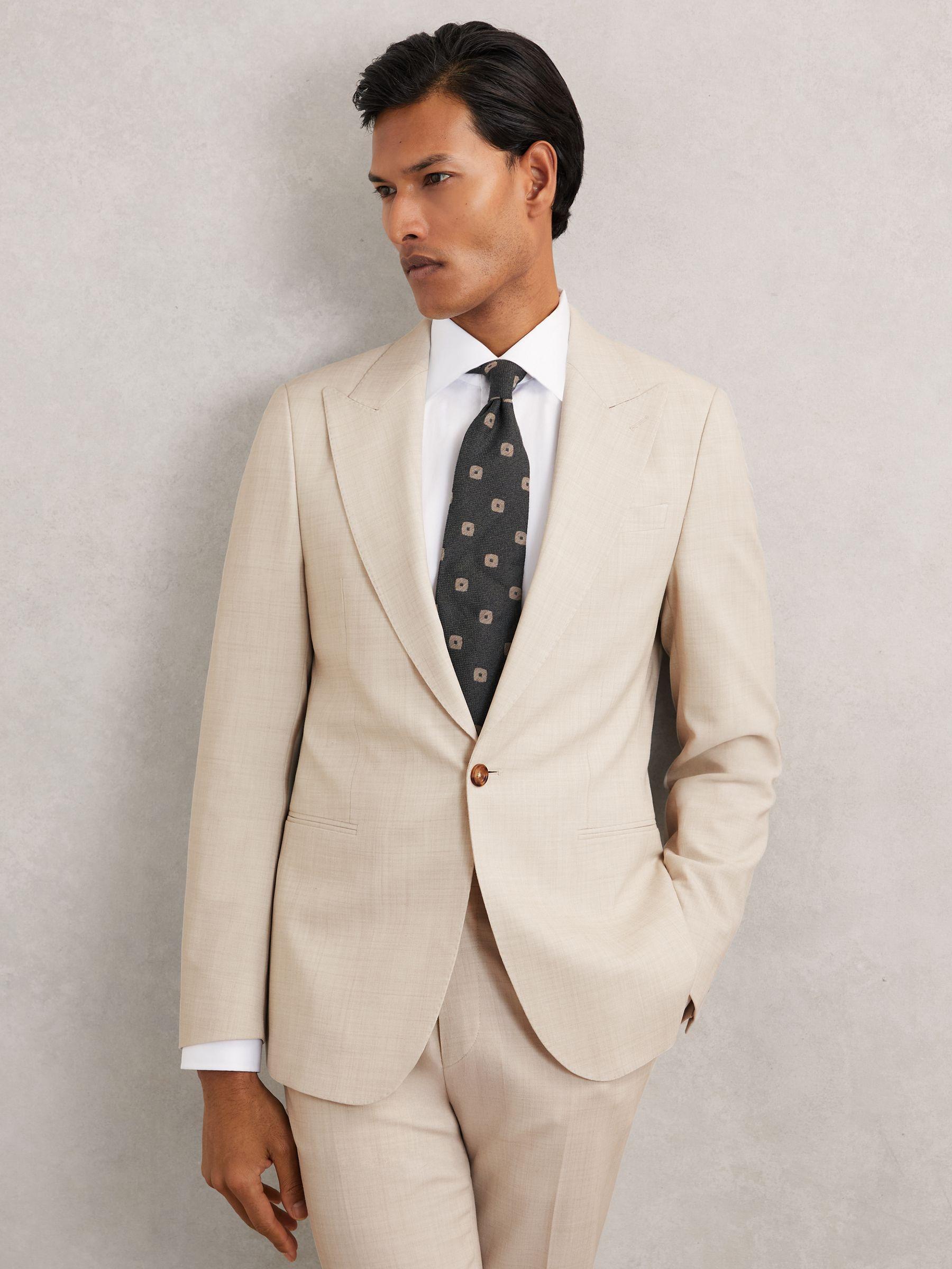 Suit Jacket in Stone Product Image
