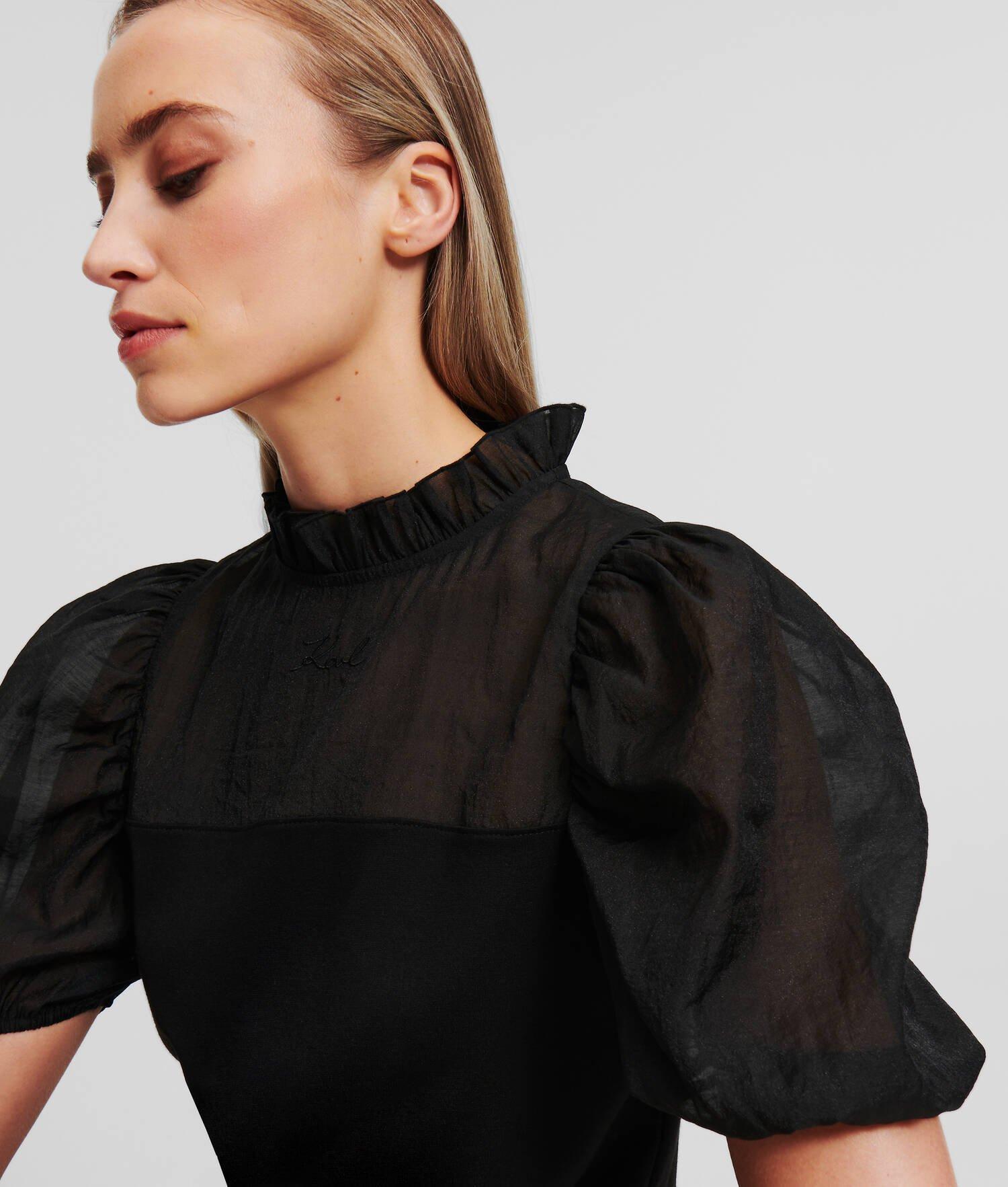 ORGANZA PANELED TOP Product Image