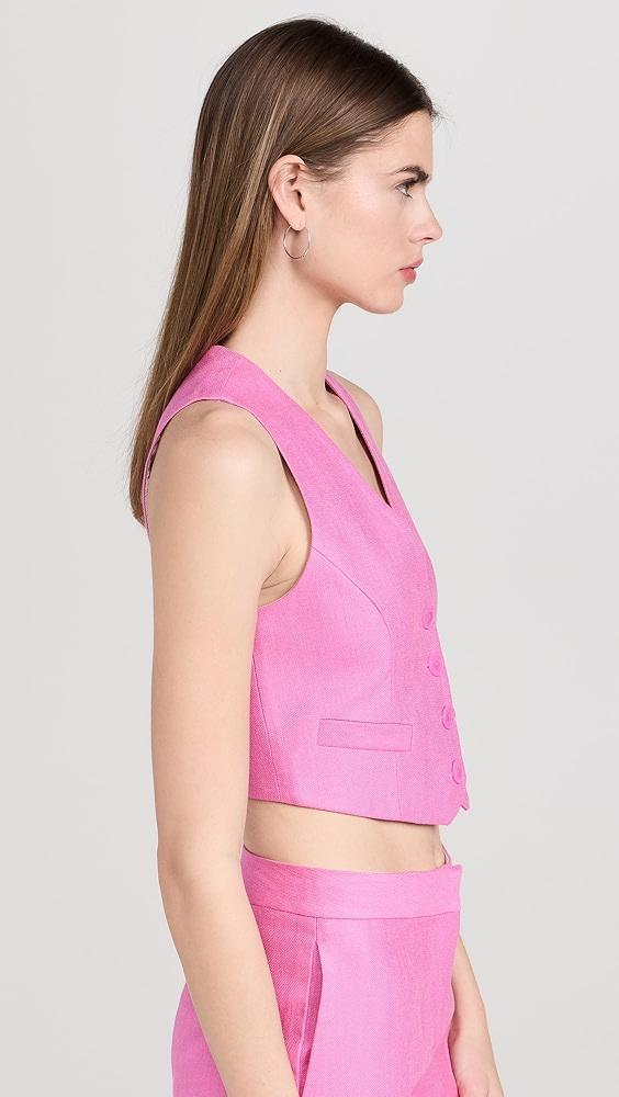 LoveShackFancy Tintley Vest | Shopbop Product Image