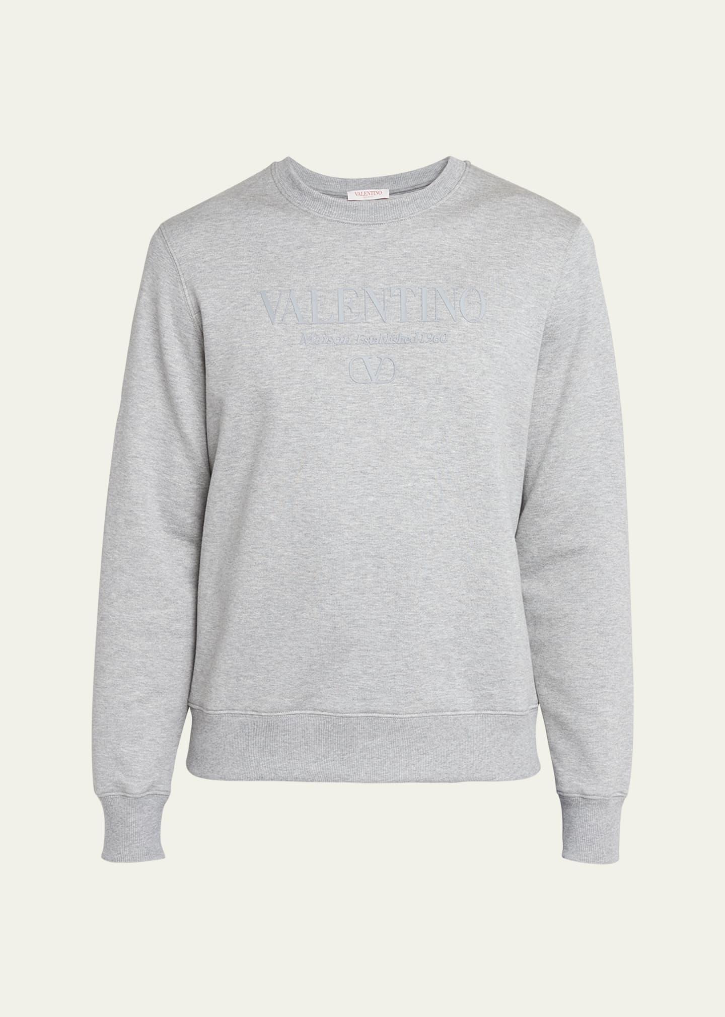 Mens Terry Heat Transfer Logo Sweatshirt Product Image