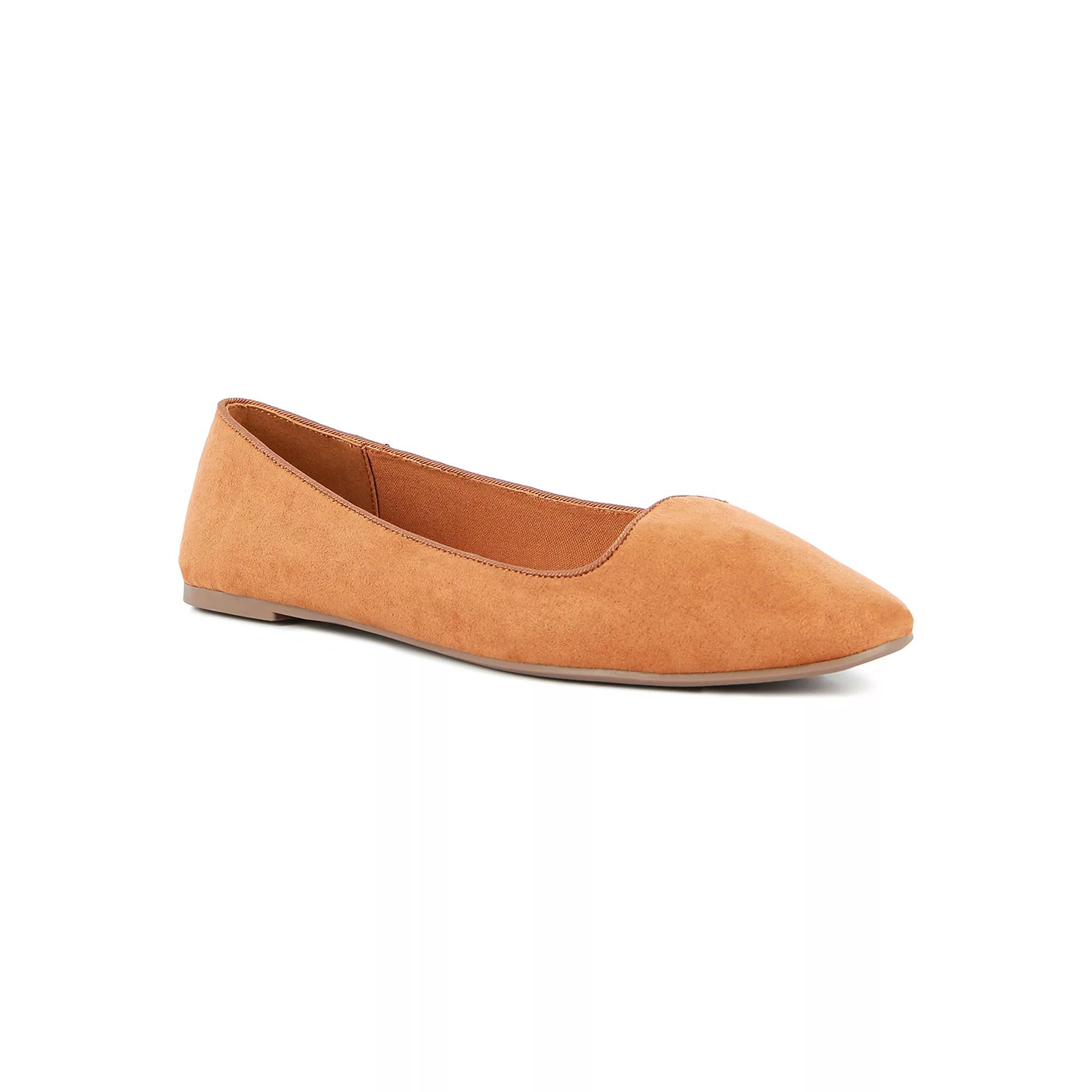 London Rag Eyeore Women's Ballet Flats, Size: 8, Camel Product Image
