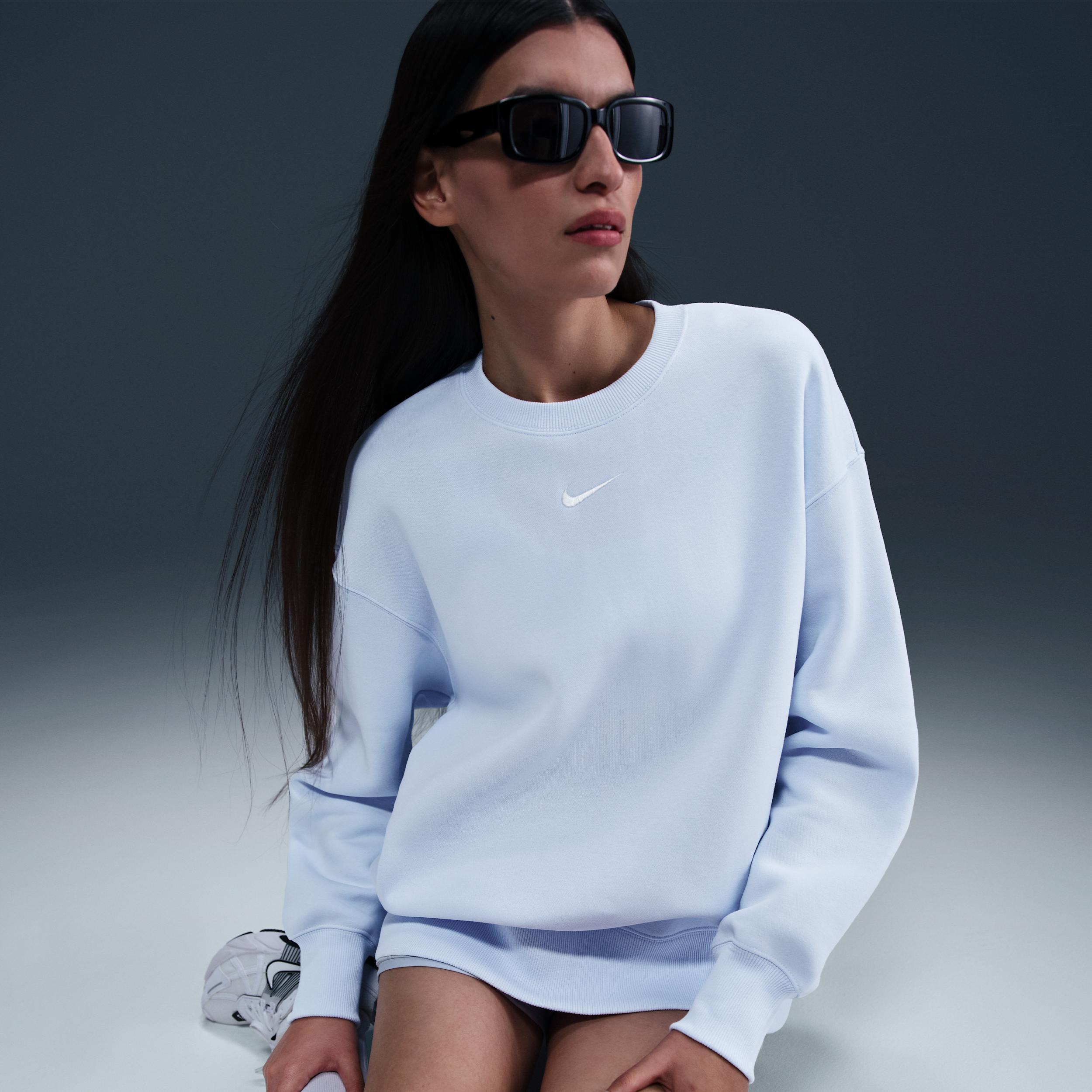 Nike Sportswear Phoenix Fleece Women's Oversized Crew-Neck Sweatshirt Product Image