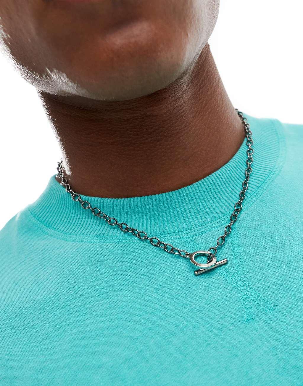 ASOS DESIGN oversized T-shirt in washed turquoise Product Image