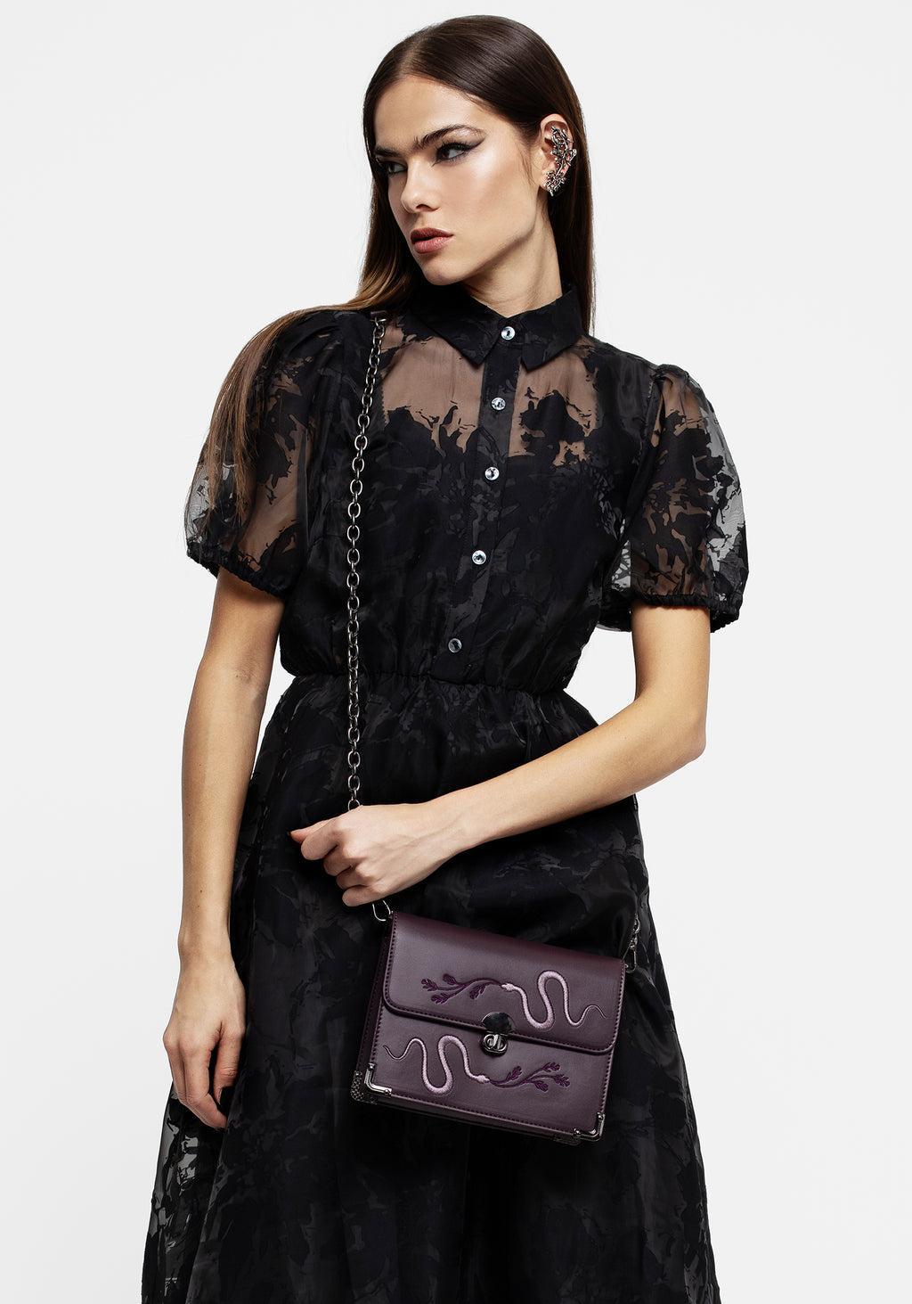 Dominion Embroidered Shoulder Bag Product Image