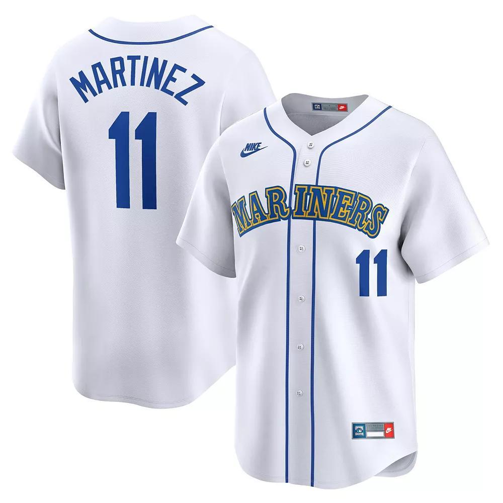 Mens Nike Edgar Martinez Seattle Mariners Throwback Cooperstown Limited Jersey Product Image