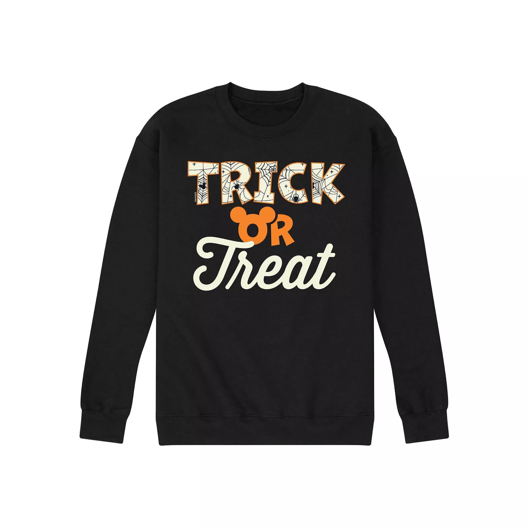 Disneys Mickey Mouse Mens Trick Or Treat Fleece Sweatshirt Product Image