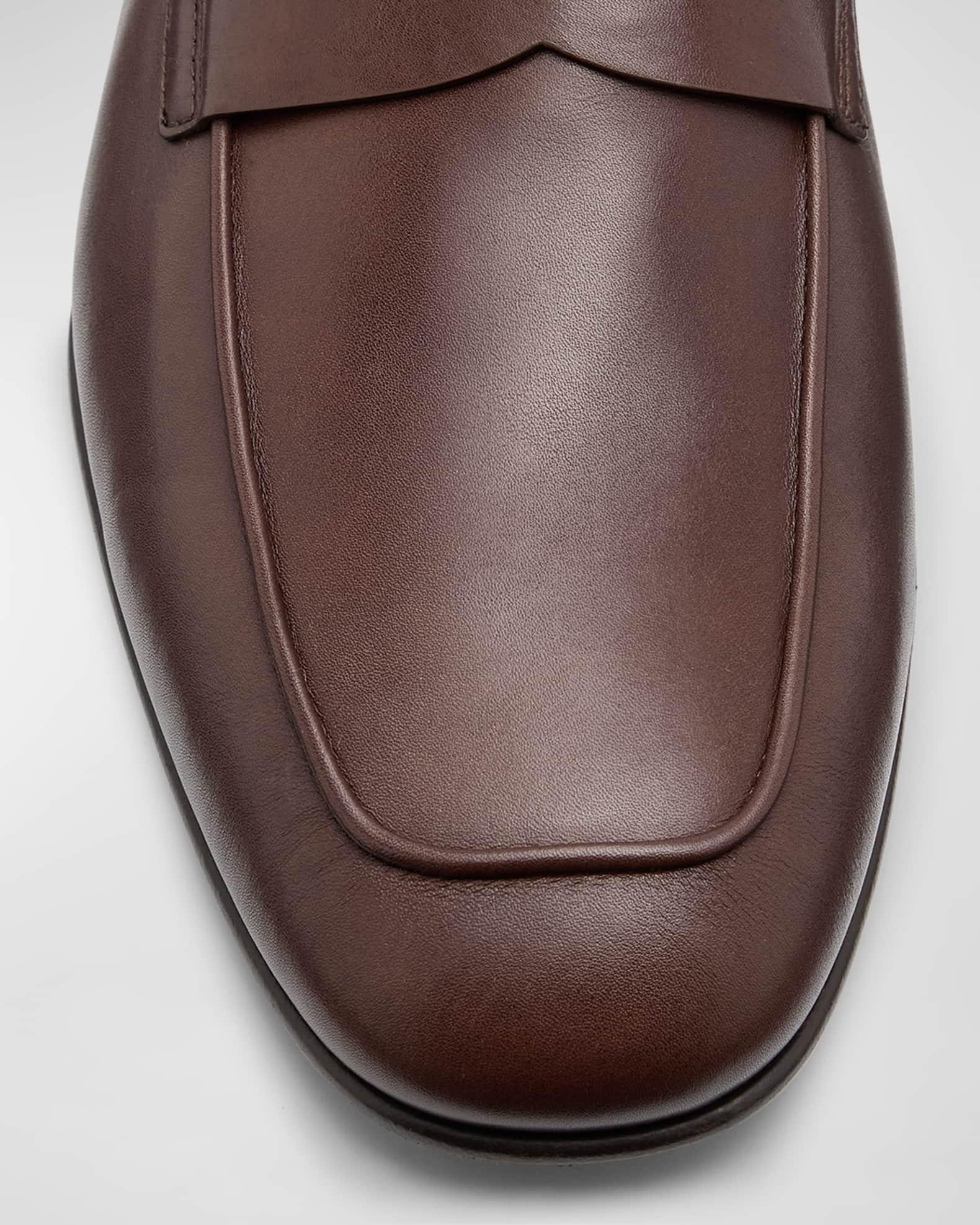 Men's Leather Penny Loafers Product Image