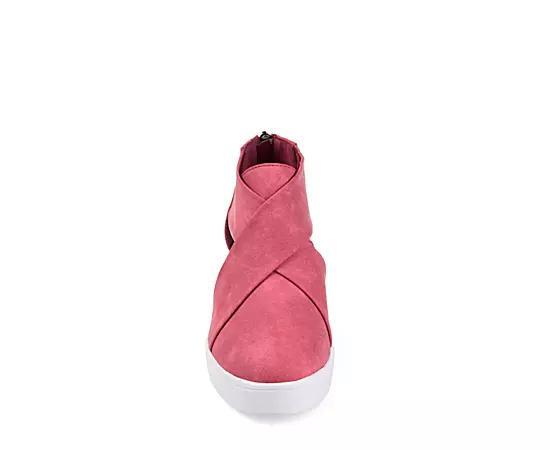 Journee Collection Womens Seena Wedge Sneaker Product Image