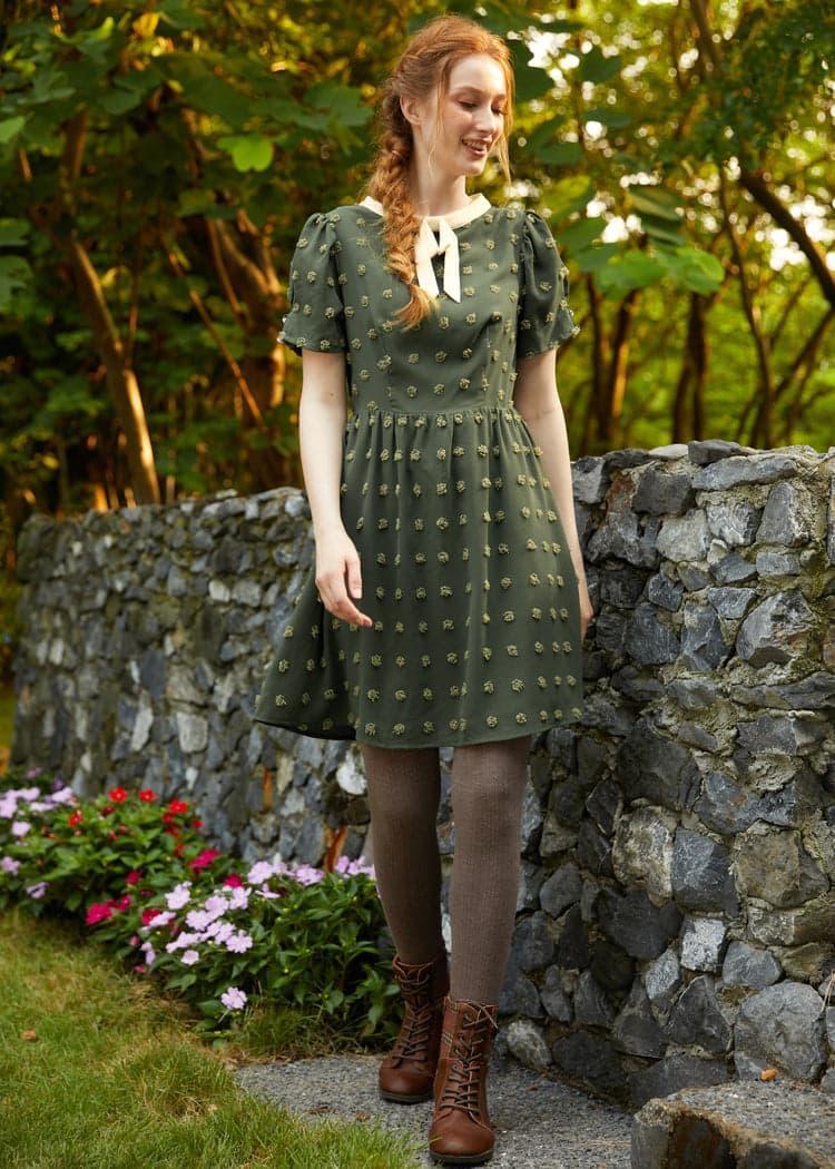 Sitting Pretty Collar Dress Product Image