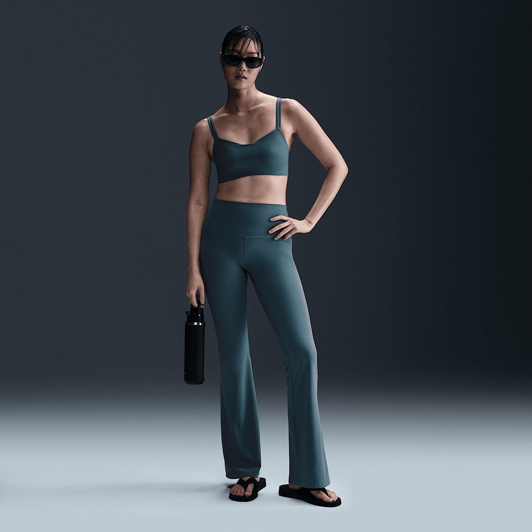 Nike Zenvy Women's High-Waisted Flared Leggings Product Image