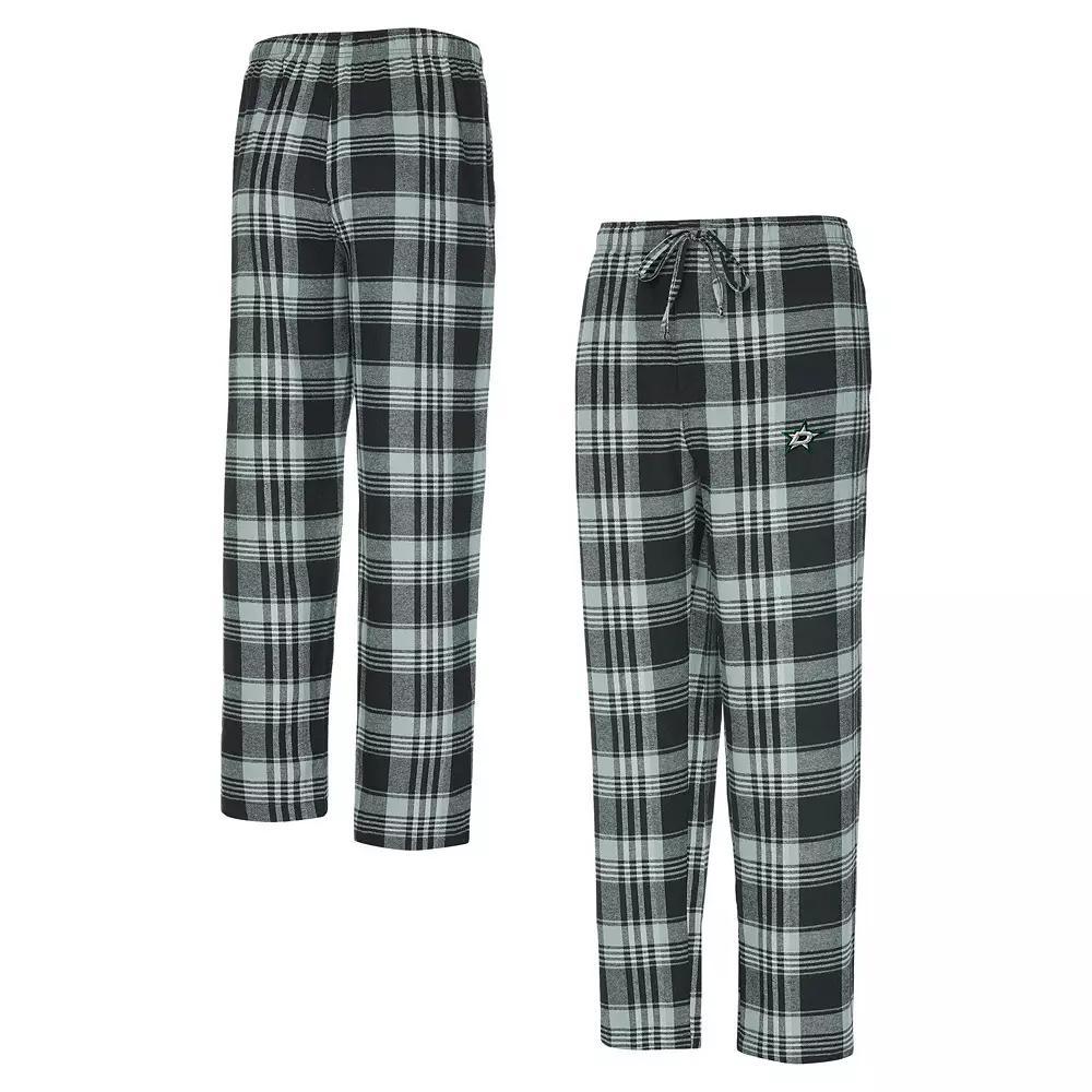 Mens Concepts Sport Black/Gray Los Angeles Kings Region Flannel Sleep Pants Product Image