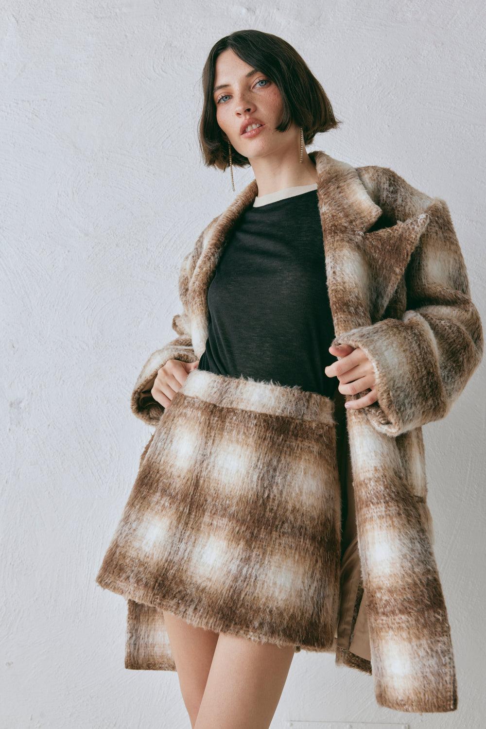 Alexa Mini Skirt Plaid Product Image