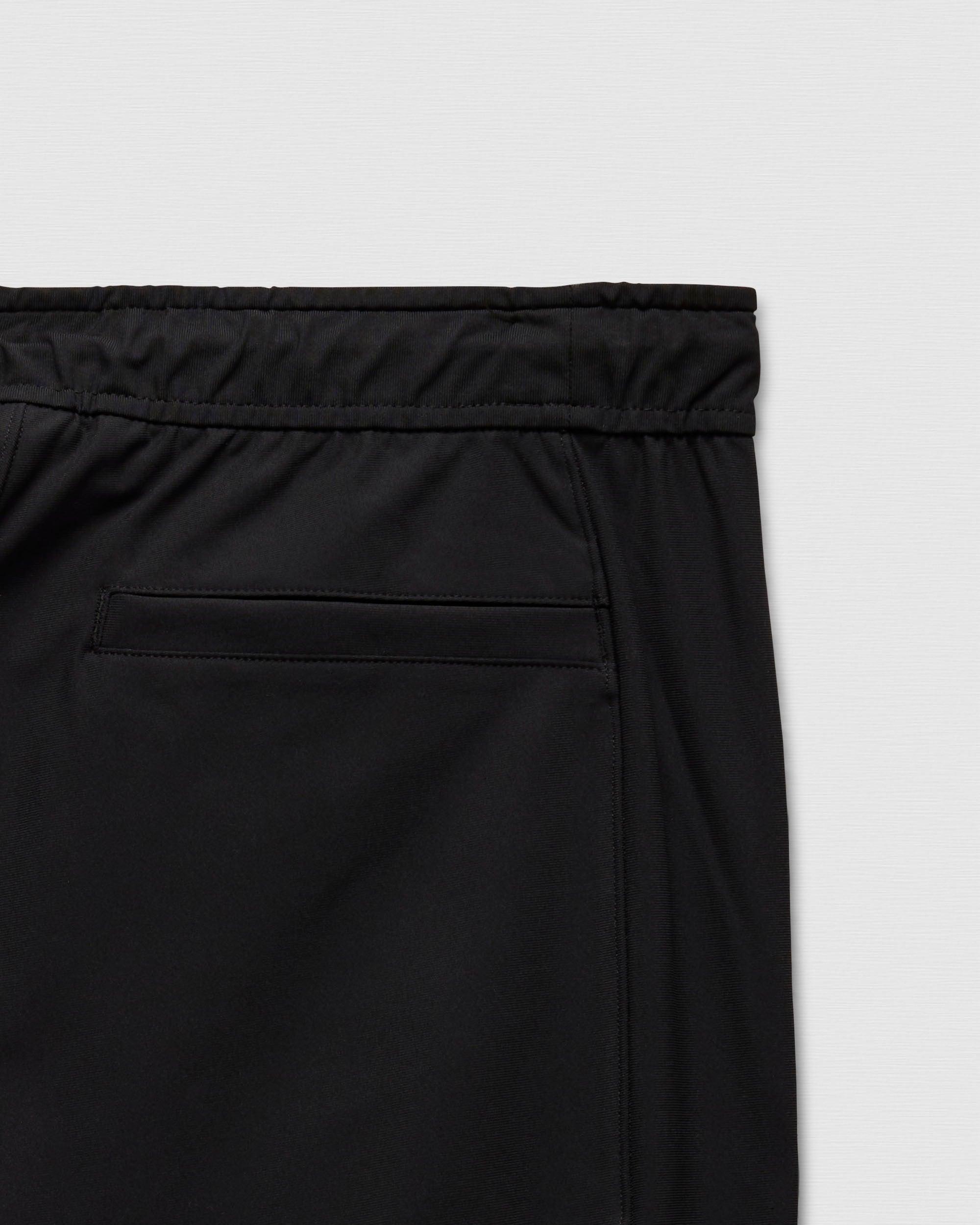 Interlock Drawstring Joggers in Black Product Image